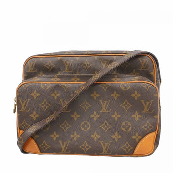 Louis Vuitton Monogram Nile Shoulder Bag M45244 Brown