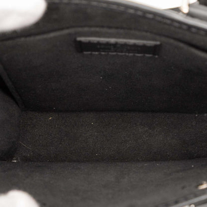 Louis Vuitton Epi Petite Sac Plat Handbag/Shoulder Bag 2Way M69441 Noir Black Leather