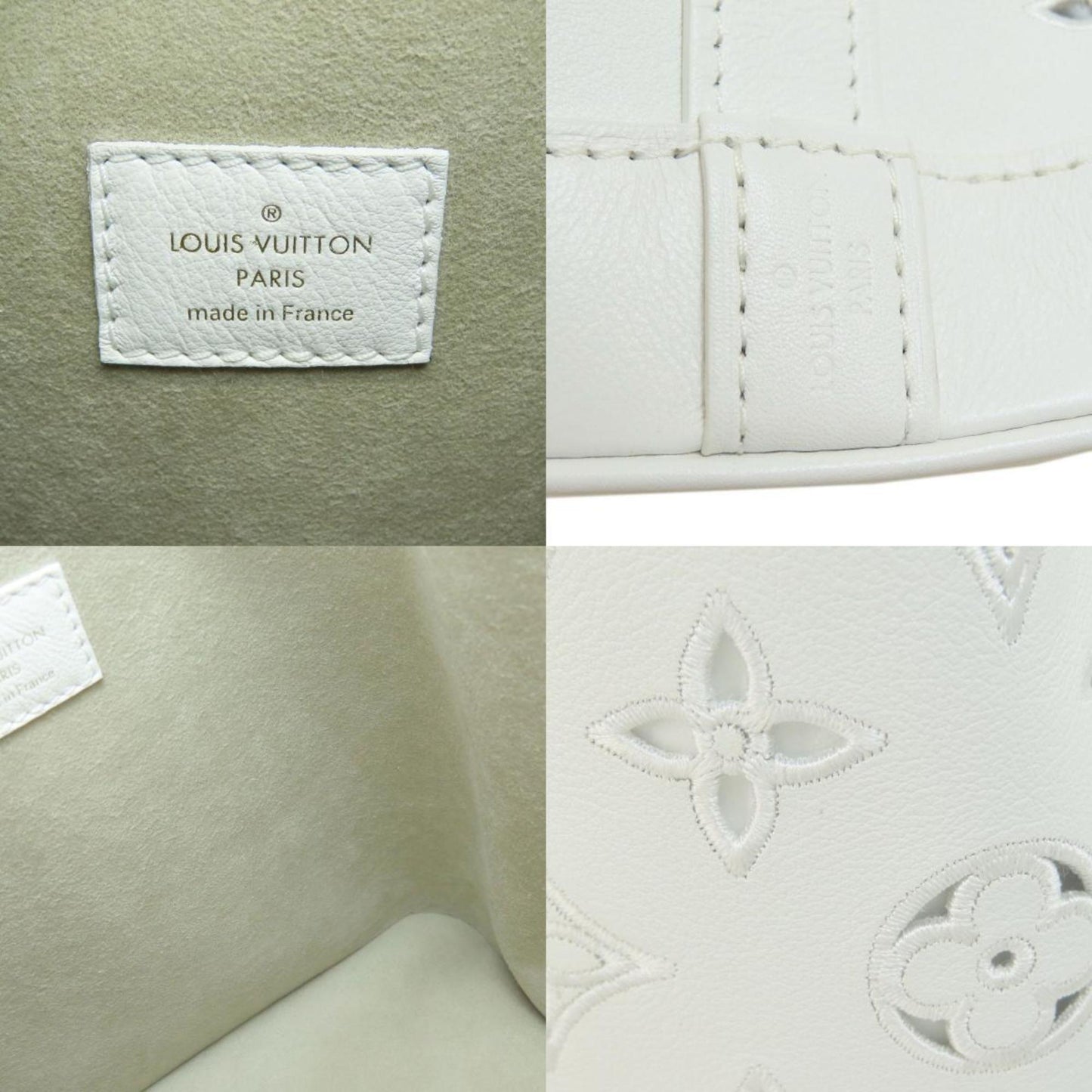 Louis Vuitton M20740 Noe Pm Broderie Angler Shoulder Bag Leather