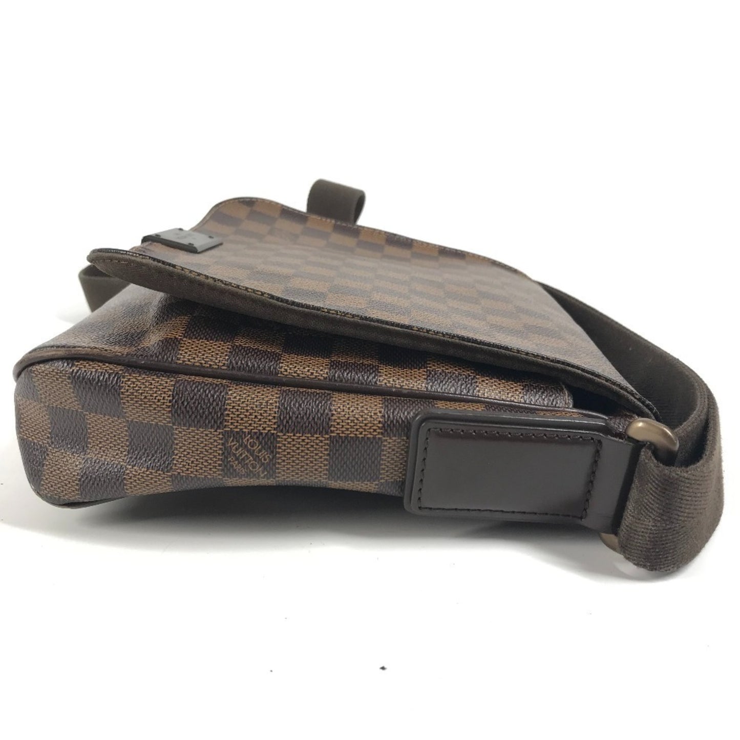 Louis Vuitton N41213 Damier District Pm Flap Shoulder Bag In Canvas (Brown