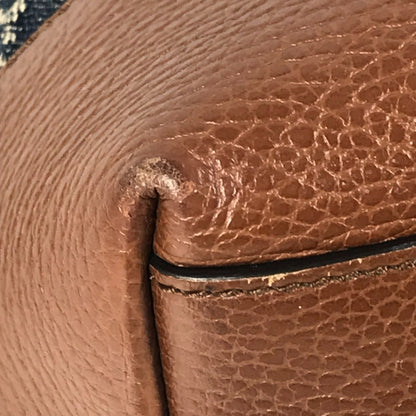 Gucci 631685 Denim Overture Ophidia Gg Medium Tote Bag Shoulder In And Leather