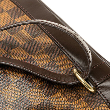Louis Vuitton Damier Soho Backpack M51132 Brown Leather
