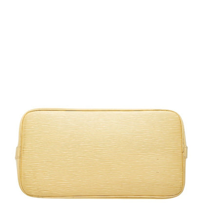 Louis Vuitton Epi Alma Handbag M5214A Vanilla Yellow Leather