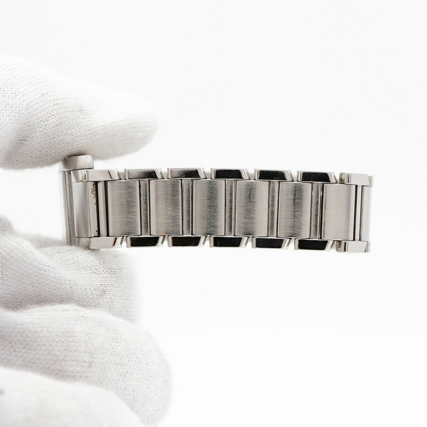 Cartier Tank Franaise Sm W51008Q3 White Dial