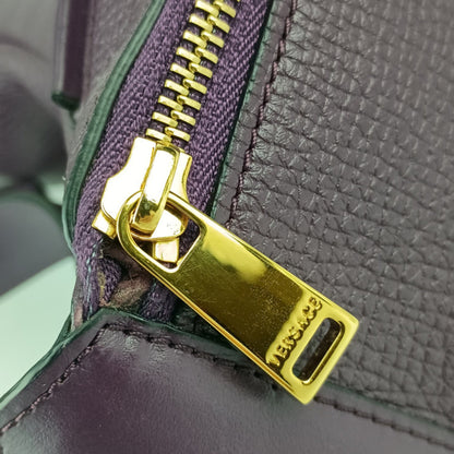 Versace Versace Waist Bag V Greca Signature Belt 1006888 Violet Leather