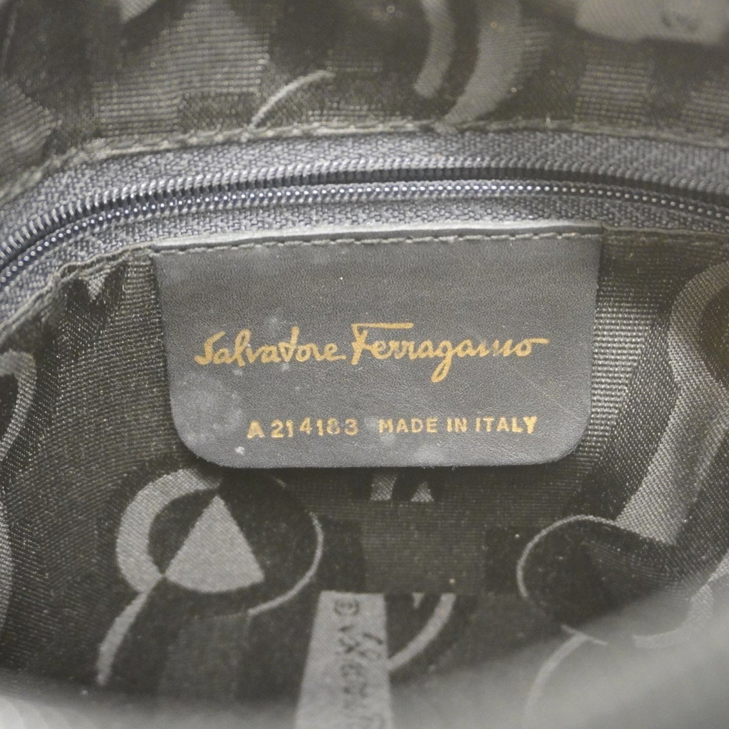 Salvatore Ferragamo Vara Leather Shoulder Bag