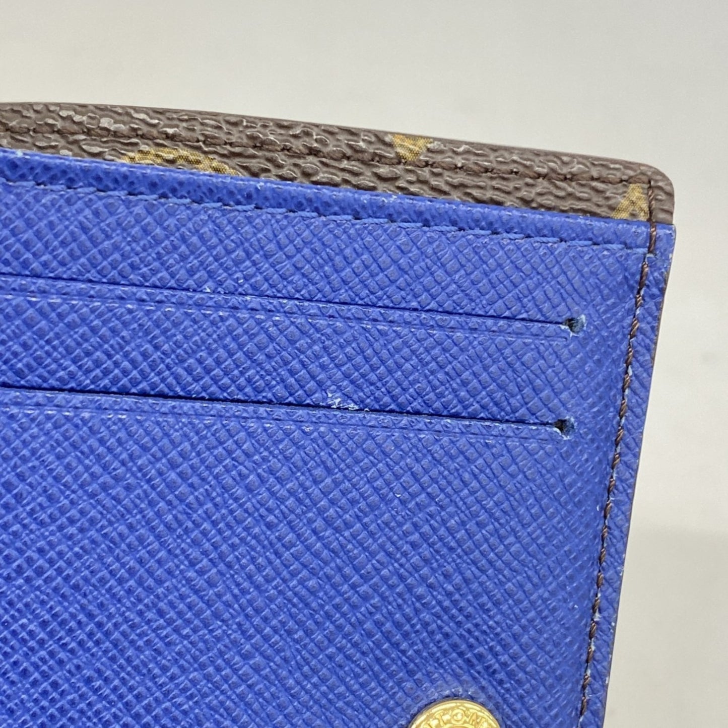 Louis Vuitton Monogram Portefeuille Marie Wallet M60285 Blue