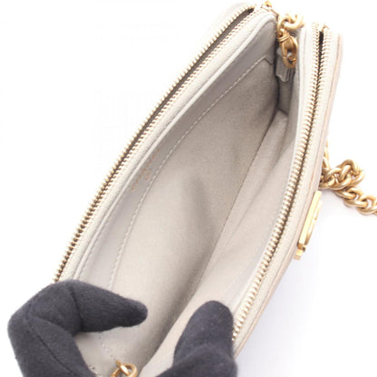 Chanel Boy Chanel Shoulder Bag In Grained Calfskin Leather