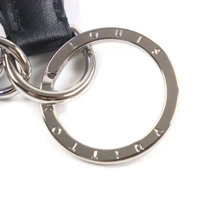 Louis Vuitton 2022 Louis Vuitton M00337 Capital Lv Monogram Eclipse Calfskin Key Ring Strap