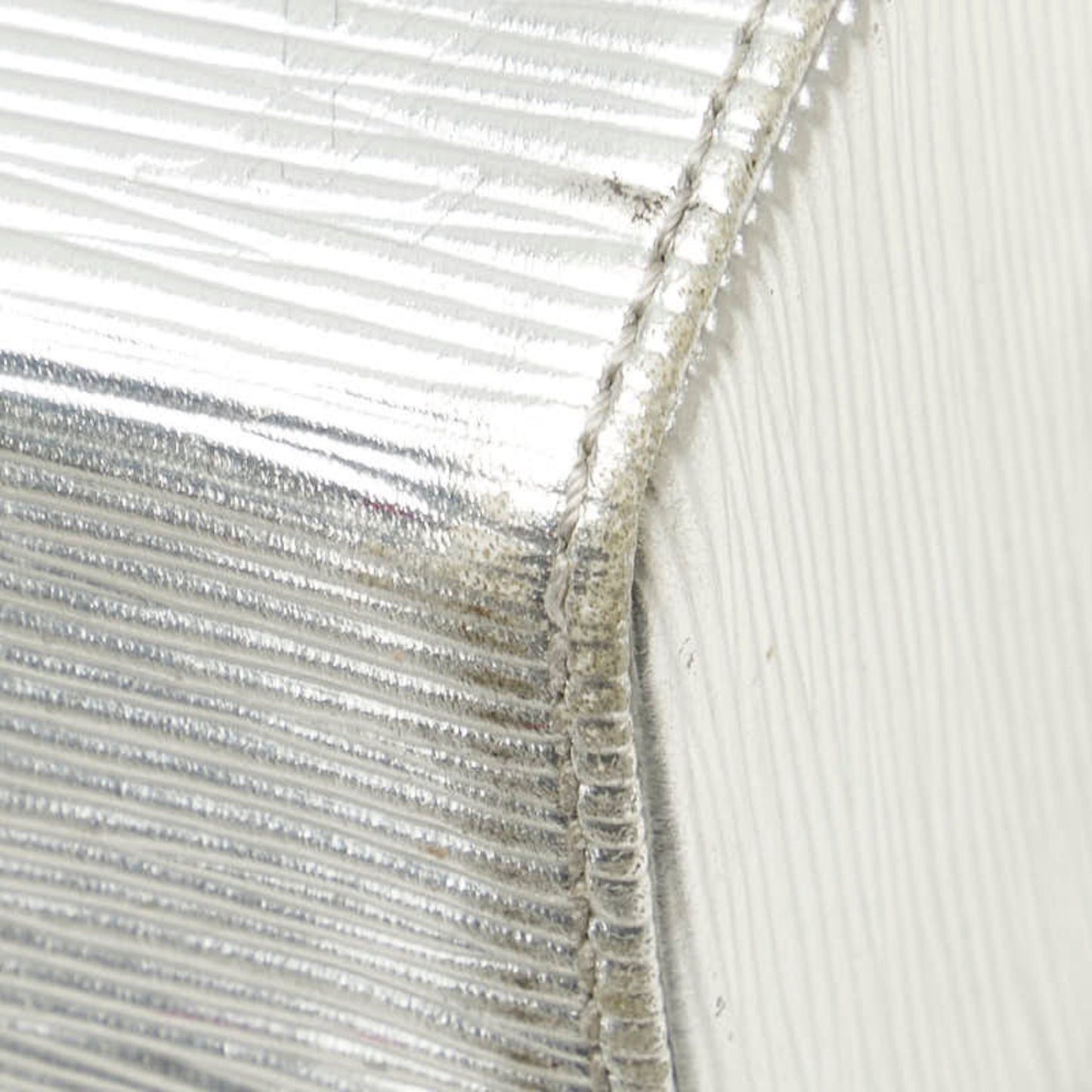 Louis Vuitton Epi Galaxia Handbag M92183 Silver Leather