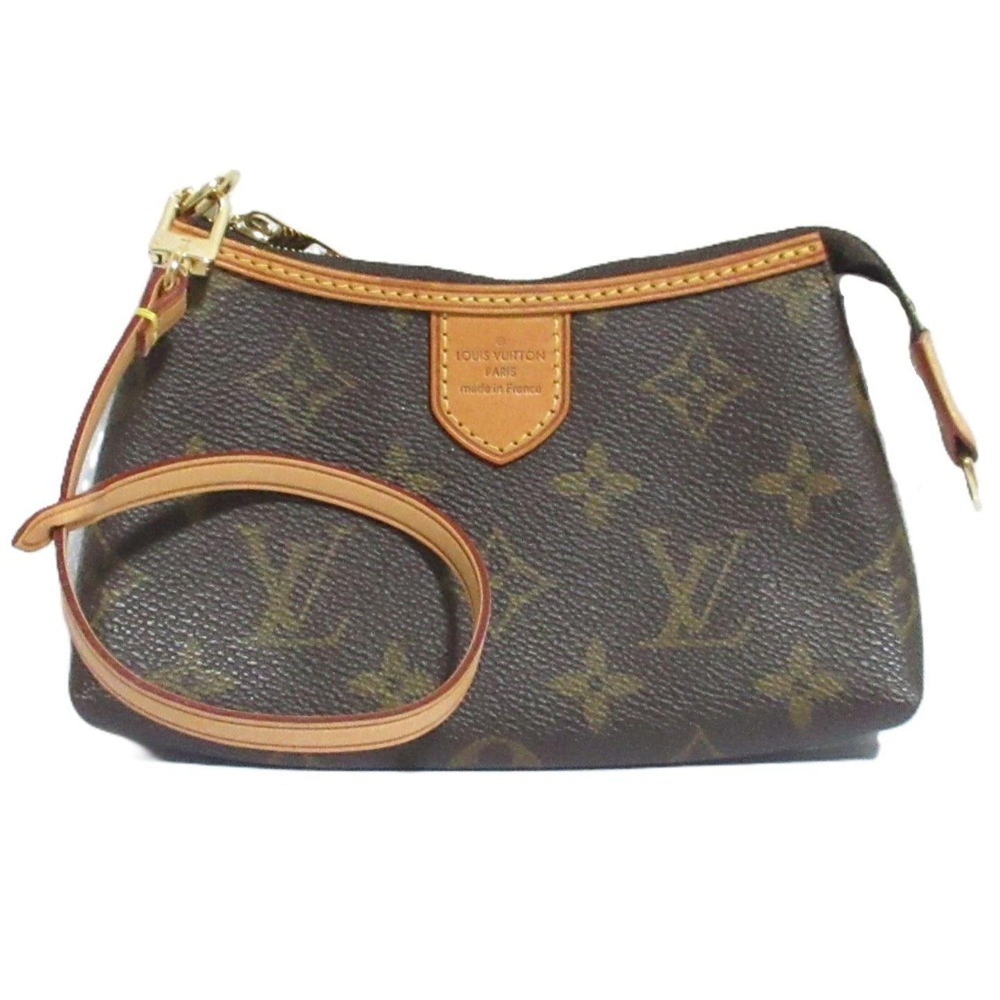 Louis Vuitton Louis Vuitton Mini Pochette Delightful Monogram Accessory Pouch M40309 Brown