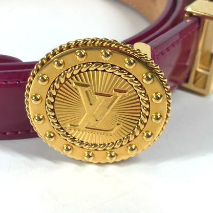 Louis Vuitton Louis Vuitton Vernis Lv Logo Buckle Belt Accessory Thin Amuro Merino Mouton