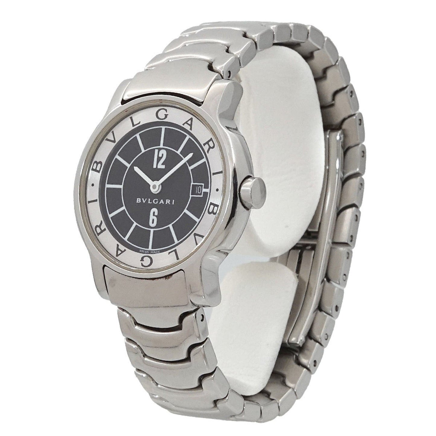 Bvlgari Solo Tempo St29S Women'S Watch With Date