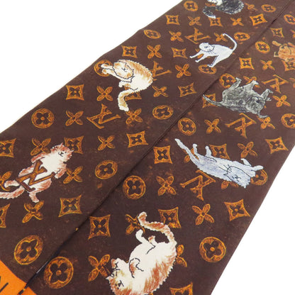 Louis Vuitton Mp2268 Bandeau Catgram Scarf/Muffler Silk