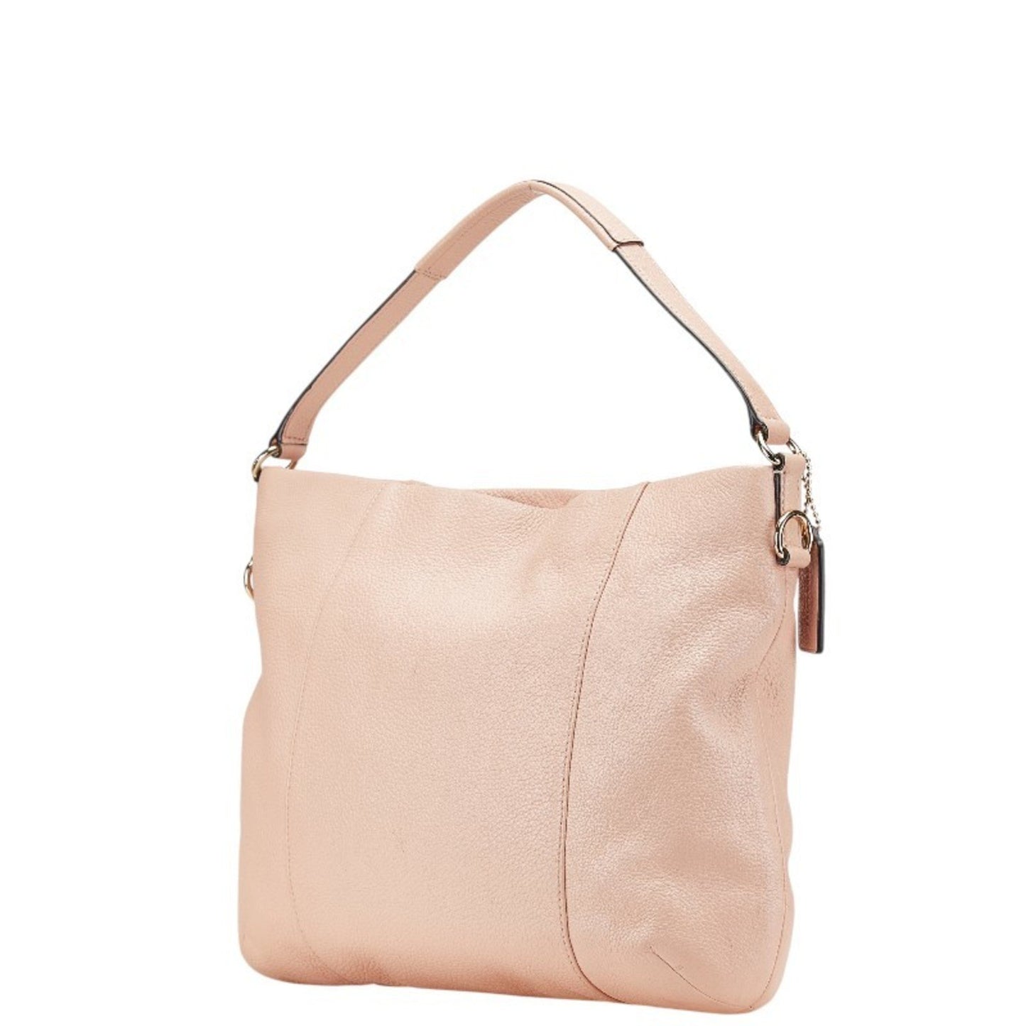 Coach 2-Way Handbag/Shoulder Bag F35809 Pink Leather