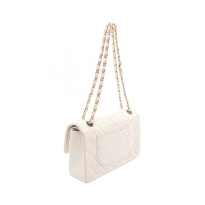Chanel Matelasse Double Flap Shoulder Bag In Lambskin Leather