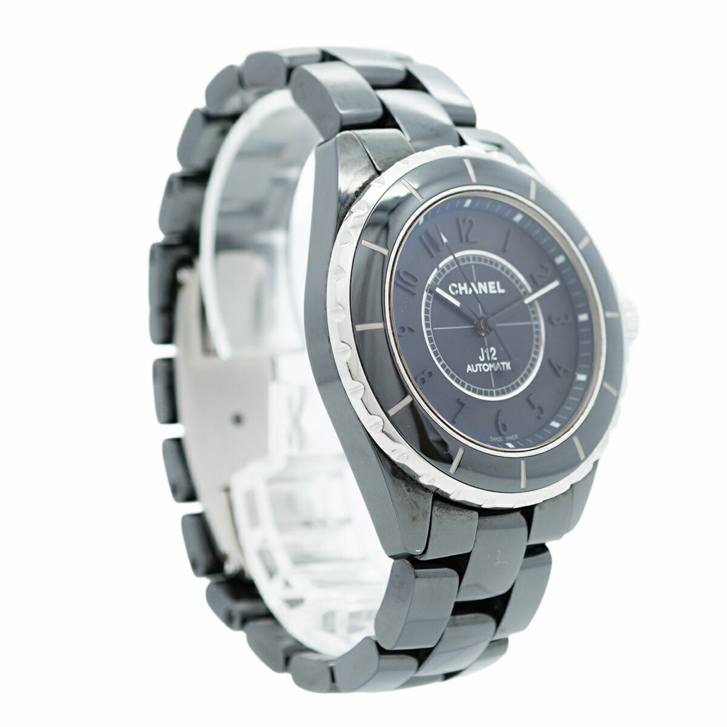 Chanel J12 H3829 Black Dial