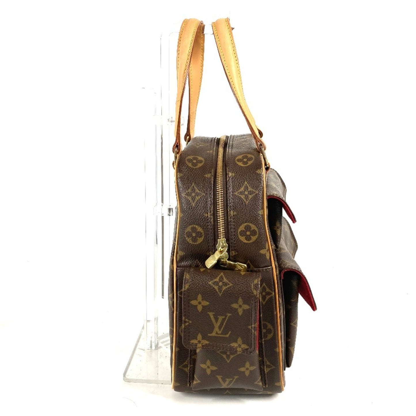 Louis Vuitton M51161 Monogram Excentric Cite Handbag In Canvas