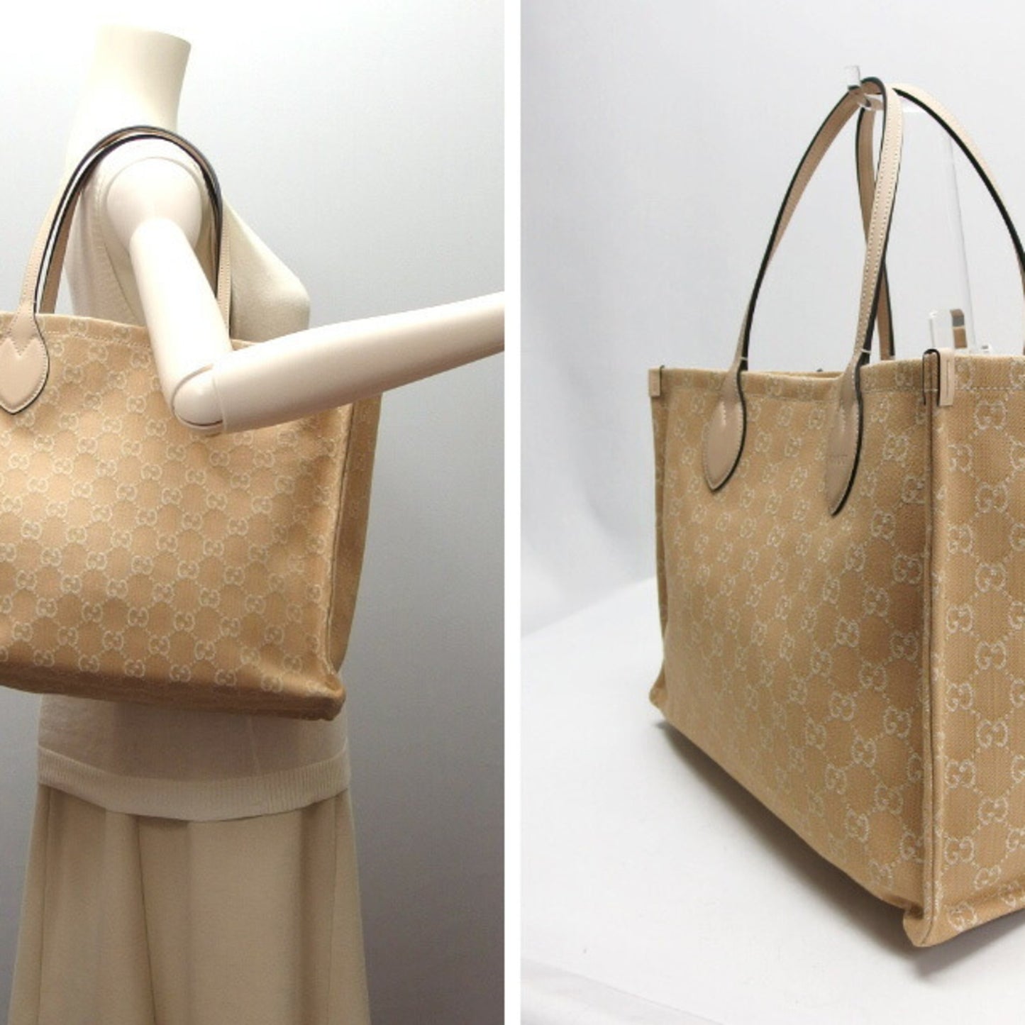 Gucci Offdia Gg Pattern Large Tote Bag