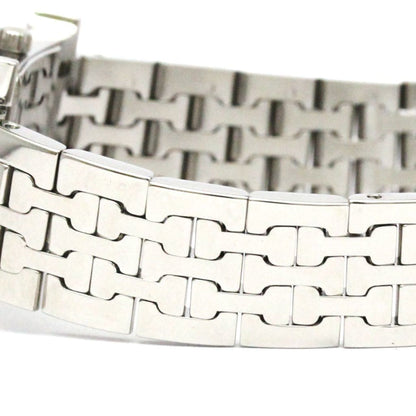 Hermes H Watch Diamond Mop Dial Steel Quartz Watch Hh1.210 Polished