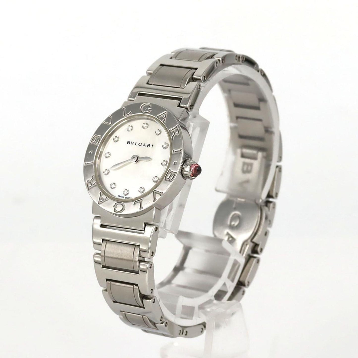 Bvlgari 12P Bbl26S Bbl26Wss 12 Ss Wristwatch Quartz