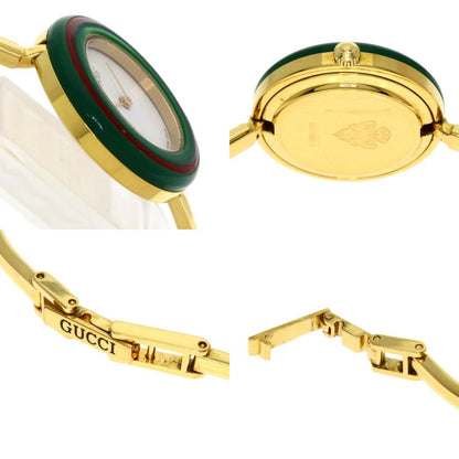Gucci 11/12.2 Interchangeable Bezel Watch Gp/Gp
