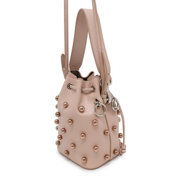 Fendi Mon Tresor Mini Shoulder Bag In Leather
