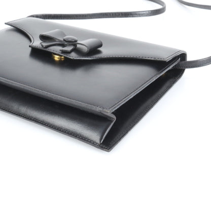 Christian Dior Ribbon Leather Shoulder Bag Crossbody