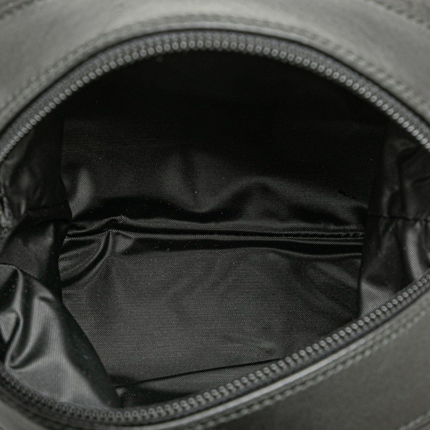 Salvatore Ferragamo Logo Pouch In Black Nylon