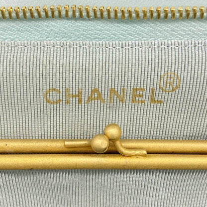 Chanel Shoulder Bag Chain Lambskin Mint Green