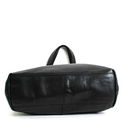 Coach Reversible Tote Bag In Black Leather (70502)