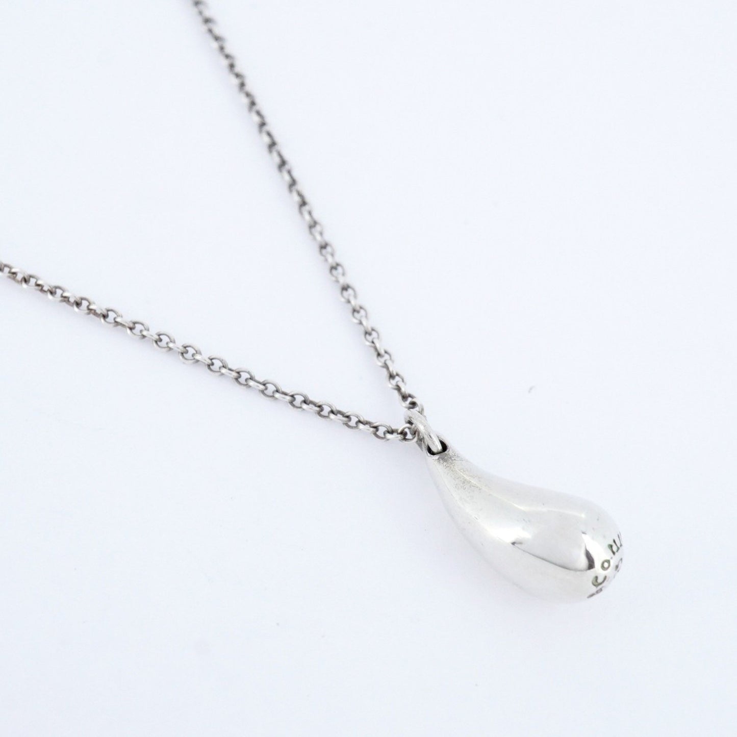 Tiffany Teardrop Necklace In Silver 925