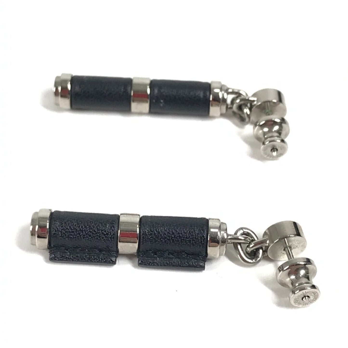 Hermes Charnire Pm Accessories Earrings In Swift Metal
