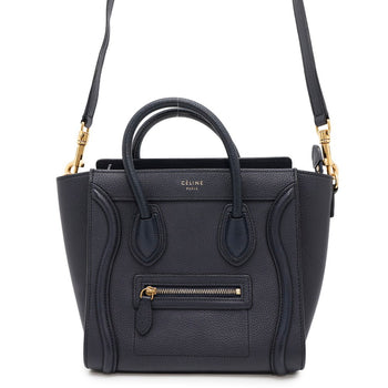 Celine Handbag Luggage Nano Shopper 168243 Celine Bag 2Way Shoulder