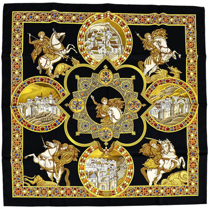 Hermes Herms Le Triomphe Du Paladin Scarf/Muffler