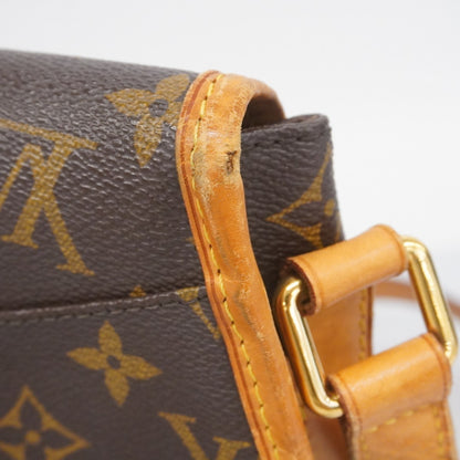 Louis Vuitton Monogram Menilmontant Pm Shoulder Bag M40474 Brown