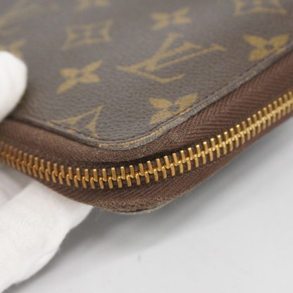 Louis Vuitton Monogram Zippy Organizer Long Wallet M60002 Brown