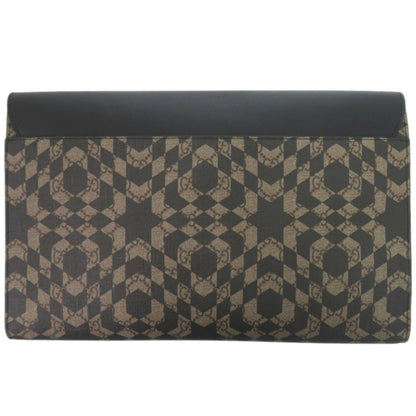 Gucci Kaleido Star 406725 Gg Pvc/Leather Beige Clutch Bag 0826Gucci