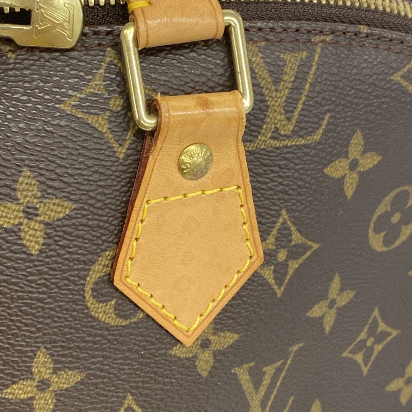 Louis Vuitton Monogram Alma Handbag M51130 Brown