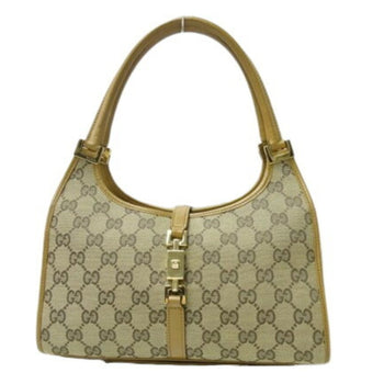Gucci Jackie 002 1068 Handbag In Light Brown Gg Canvas