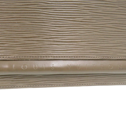 LOUIS VUITTON - Louis Vuitton Agenda Horizontal Planner Cover - Epi Leather - Gray - MI0081 Stamp -