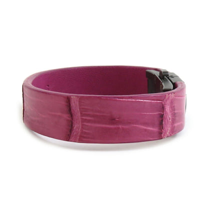 Bottega Veneta Bracelet In Pink Purple Leather For Women