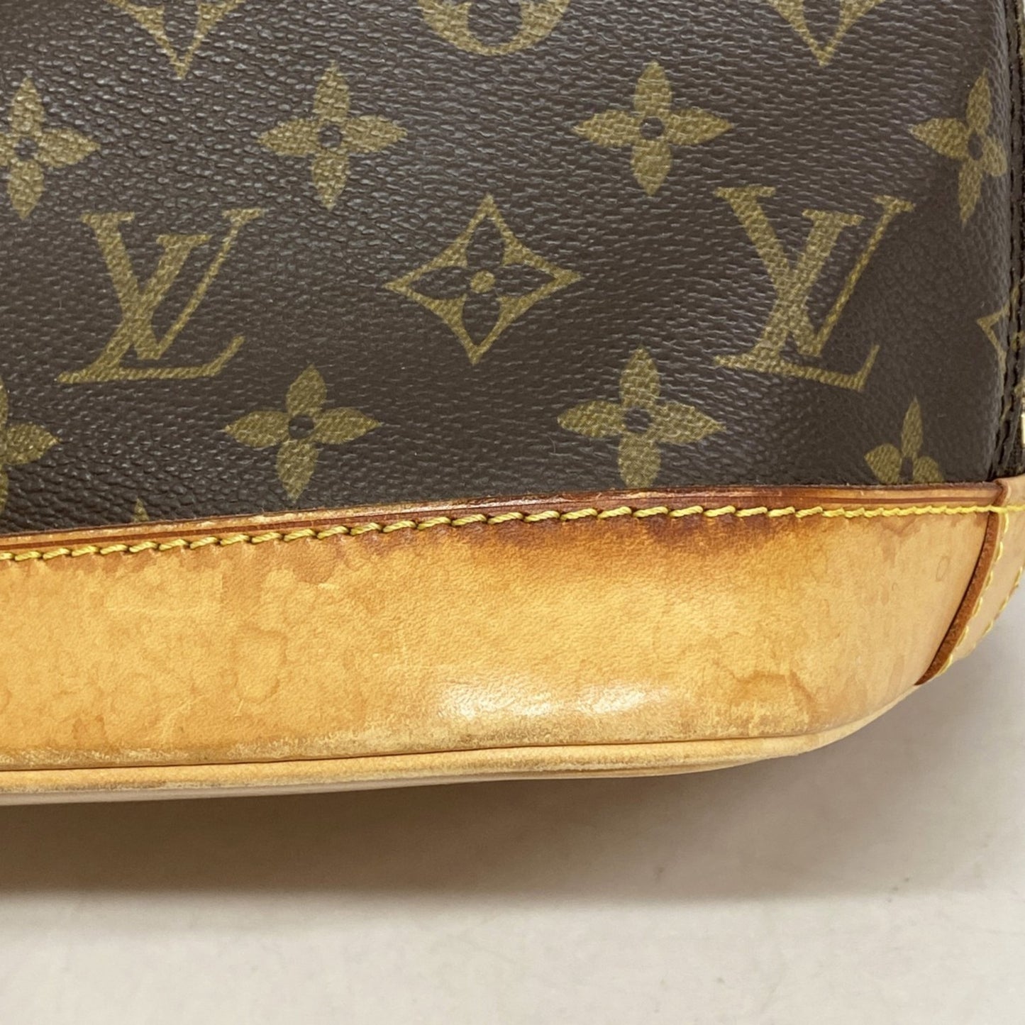 Louis Vuitton Monogram Alma Handbag M51130 Brown