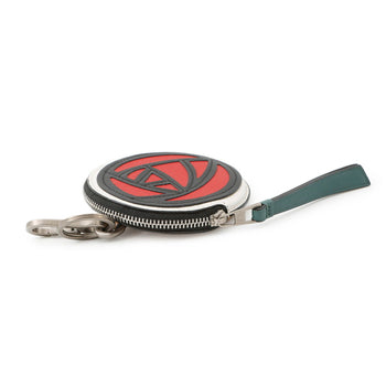 Loewe Anagram Rose Motif Leather Wallet/Coin Case 109.80.951 Wallet Charm