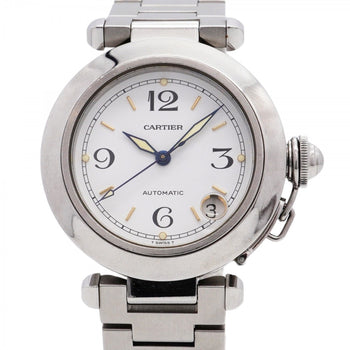 Cartier Pasha W31015M7 White Dial