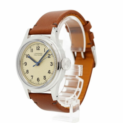 Longines Heritage Military L2.833.4.93.2 Gold Dial