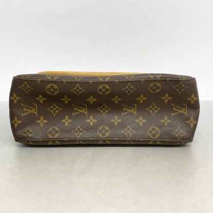 Louis Vuitton Monogram Looping Gm Shoulder Bag M51145 Brown