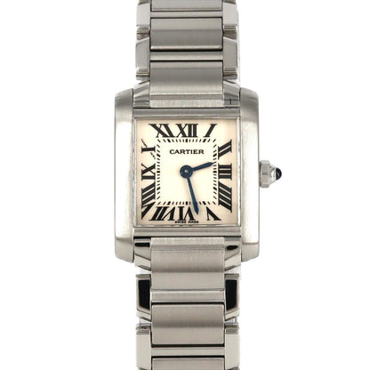 Cartier Tank Francaise Sm W51008Q3 Ss Wristwatch Quartz