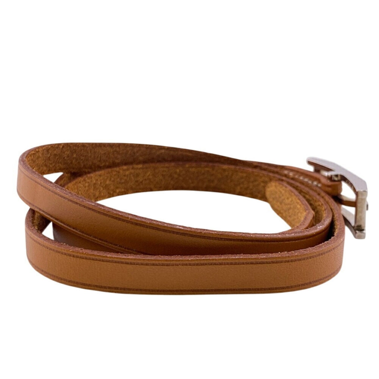 Hermes B-Api Double Tour 2000 Bangle Bracelet