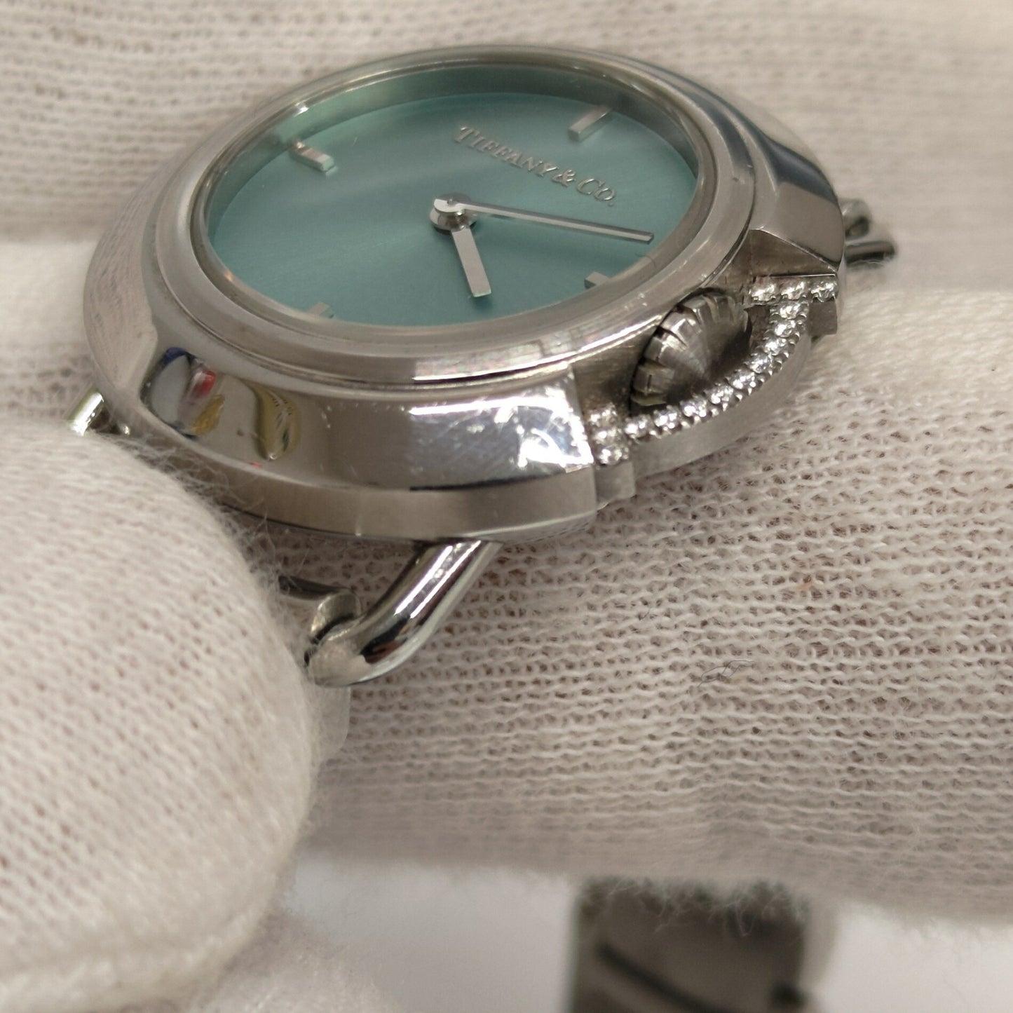 Tiffany & Co. 68477409 T 500-Piece Limited Edition Light Blue Watch Ja-24778